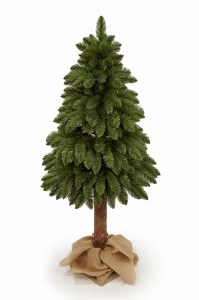 Jodła Fenix 130 cm PVC - sztuczna choinka na pniu