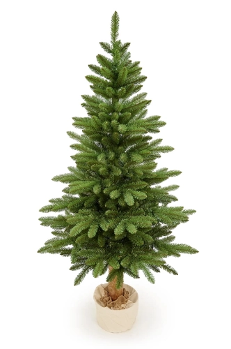 Karpatia na pniu 220 cm PVC - sztuczna choinka na pniu