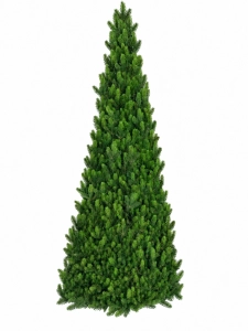 Choinka  ścienna 110 cm 100% PE - sztuczna choinka - Cena dotyczy choinki bez dekoracji.